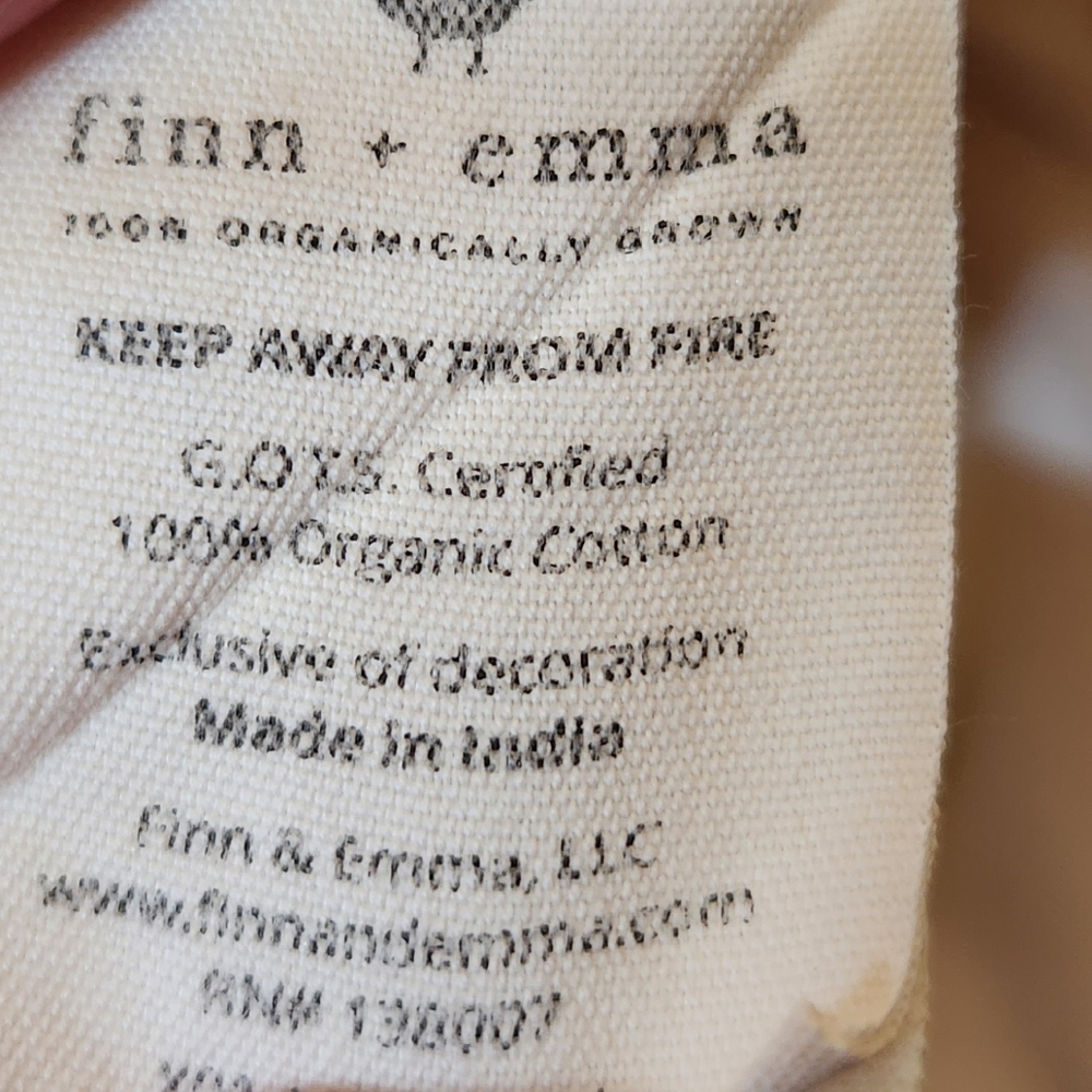 🎃 Finn + Emma Onesie | Organic Graphic Bodysuit in Pumpkin 0-3m - Picture 7 of 14